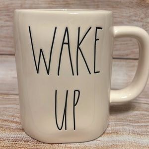 Rae dunn wake up mug